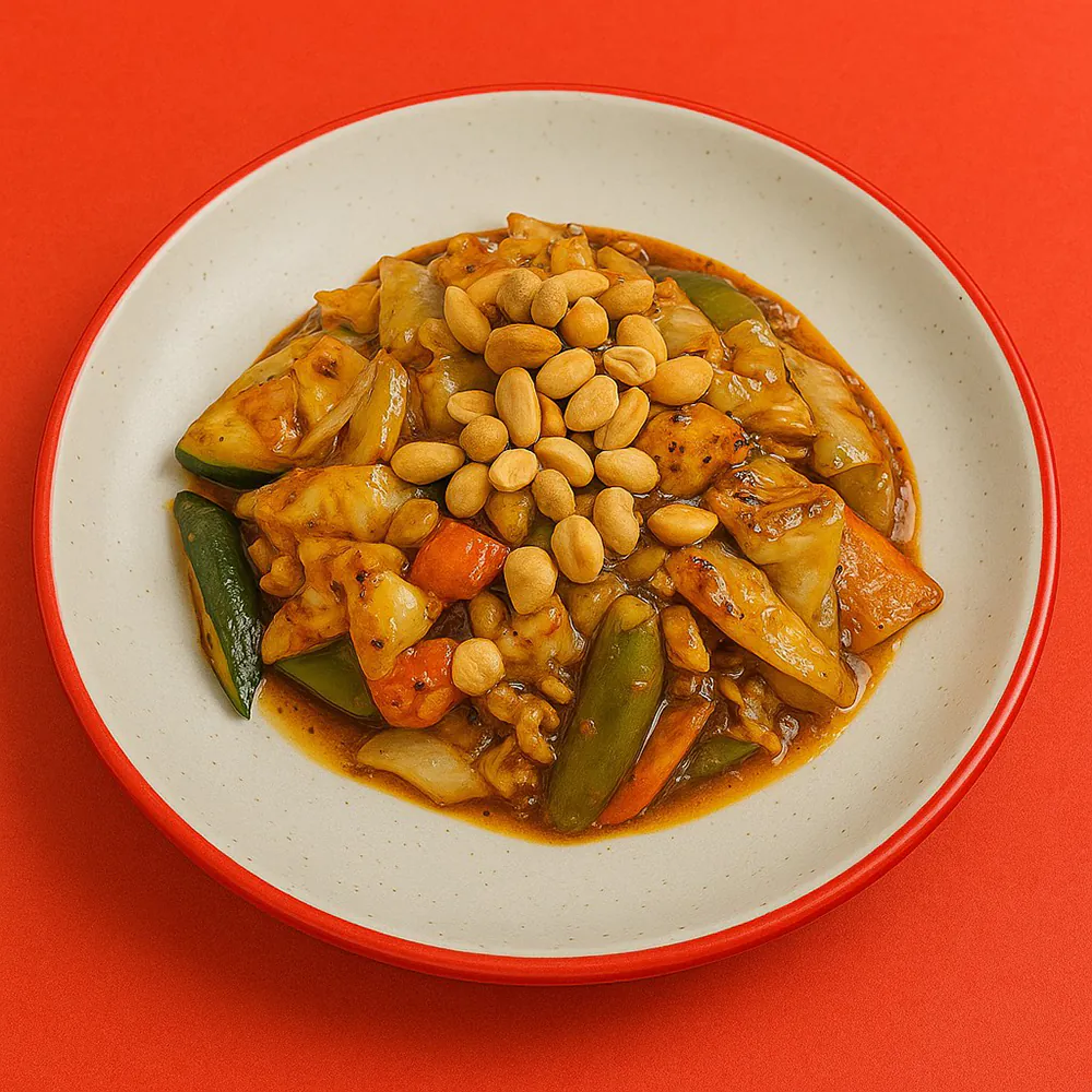 Kung Pao Chicken at Tian Yuen Asian Cuisine，a Asian Restaurant in Windsor