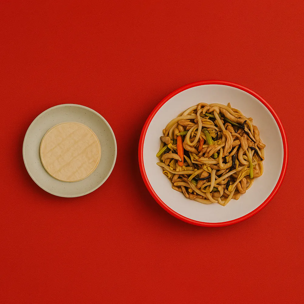Moo Shu Pork at Tian Yuen Asian Cuisine，a Asian Restaurant in Windsor